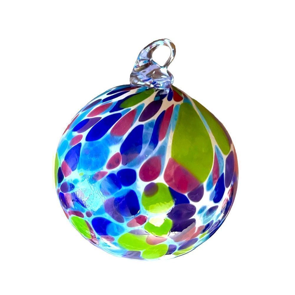 Thomas P. Kelly Vitrix Hot Glass Studio Corning, NY Glass Ornament